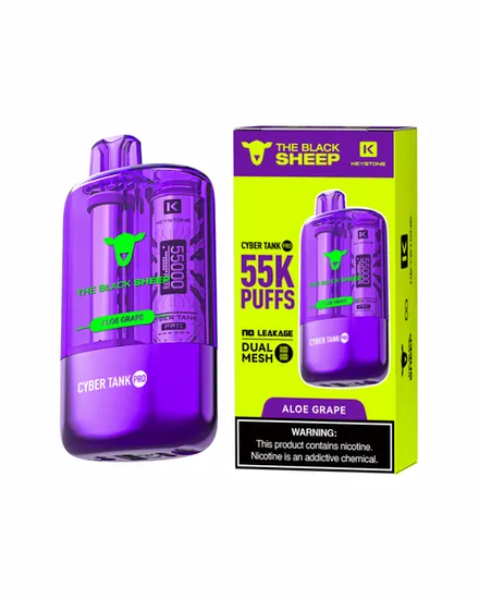 The Black Sheep Cyber Tank Pro 55k – 55000 Puffs – Pod Descartável